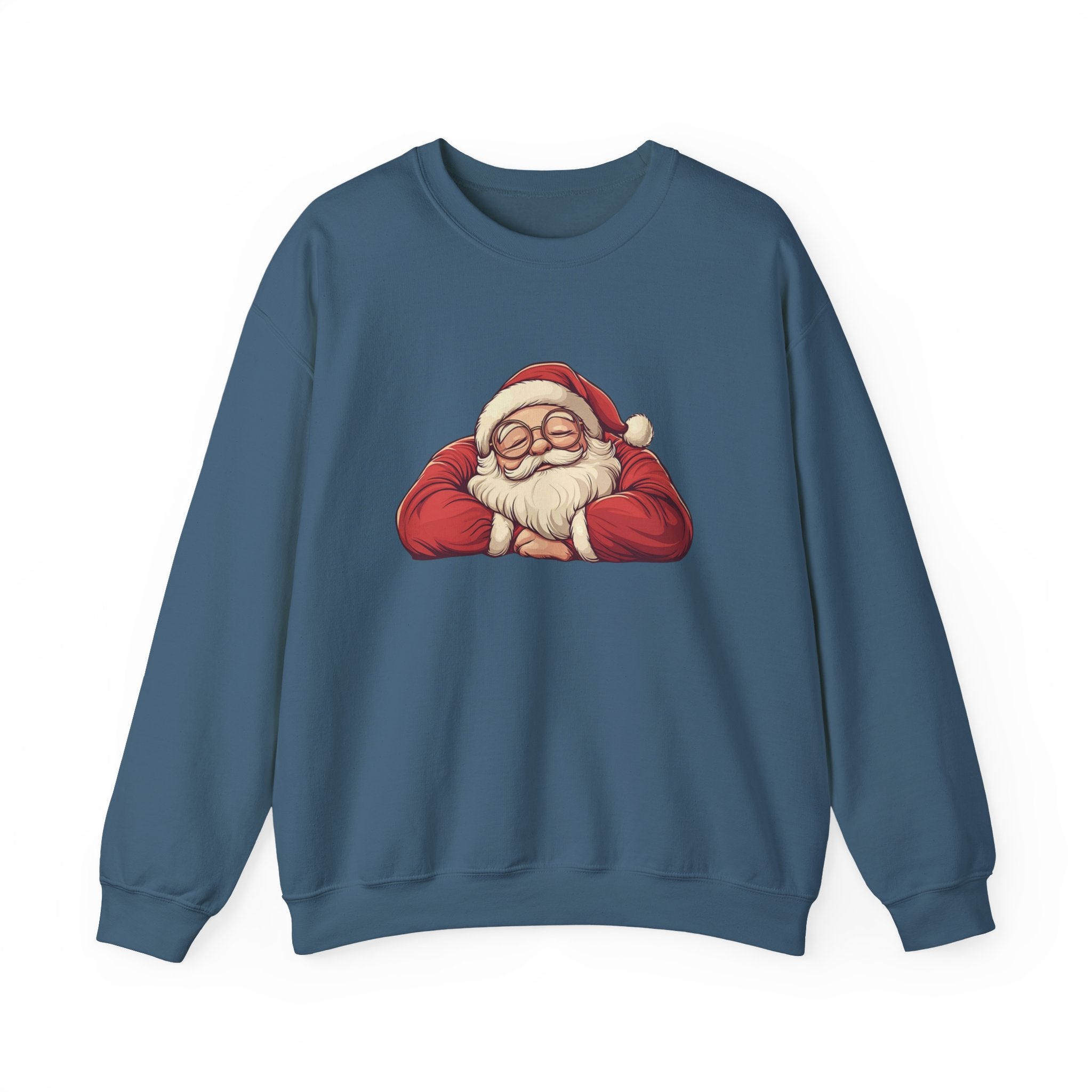 Retro Santa Sweatshirt, Vintage Santa Sweatshirt,Retro Christmas Santa by PopCultureByDesign36