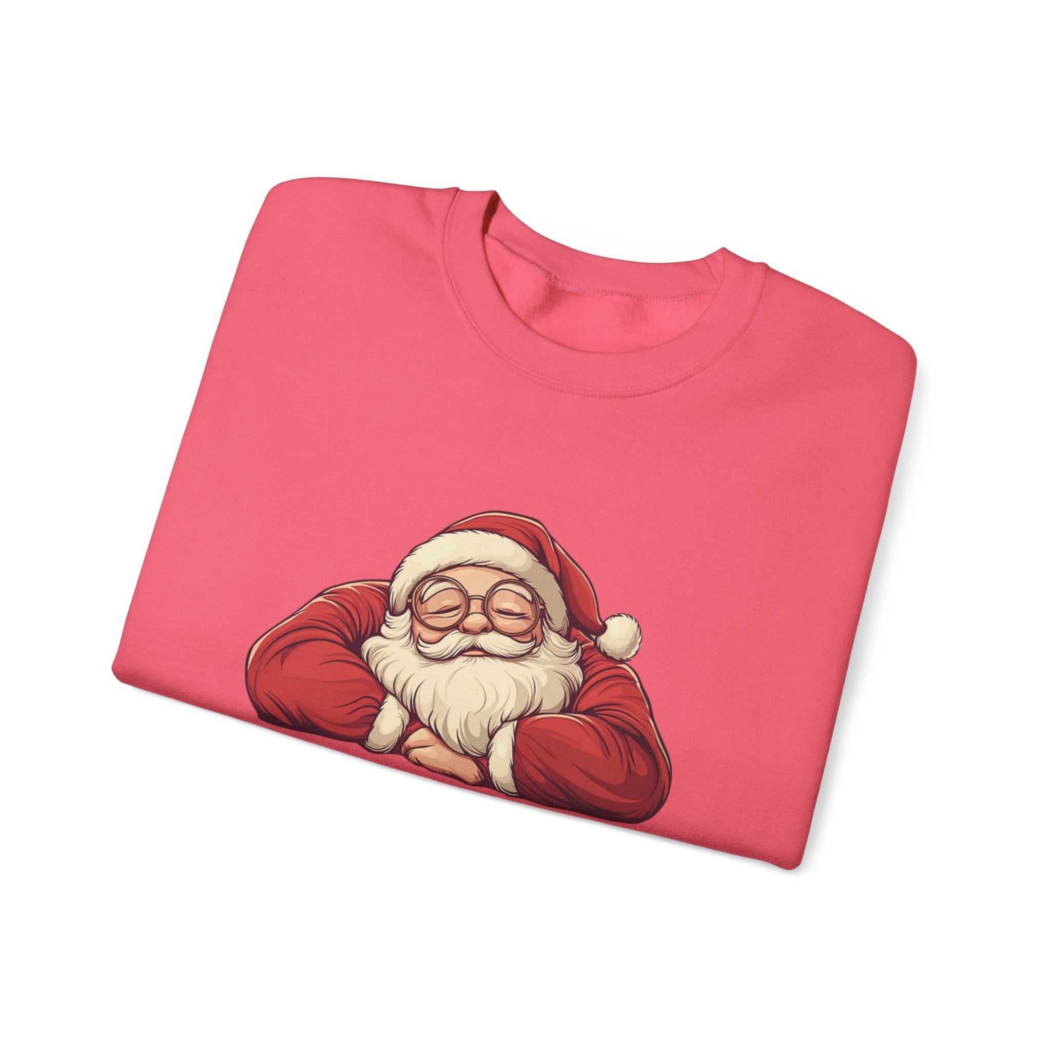 Retro Santa Sweatshirt, Vintage Santa Sweatshirt,Retro Christmas Santa by PopCultureByDesign36