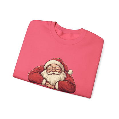 Retro Santa Sweatshirt, Vintage Santa Sweatshirt,Retro Christmas Santa - Popbydesign
