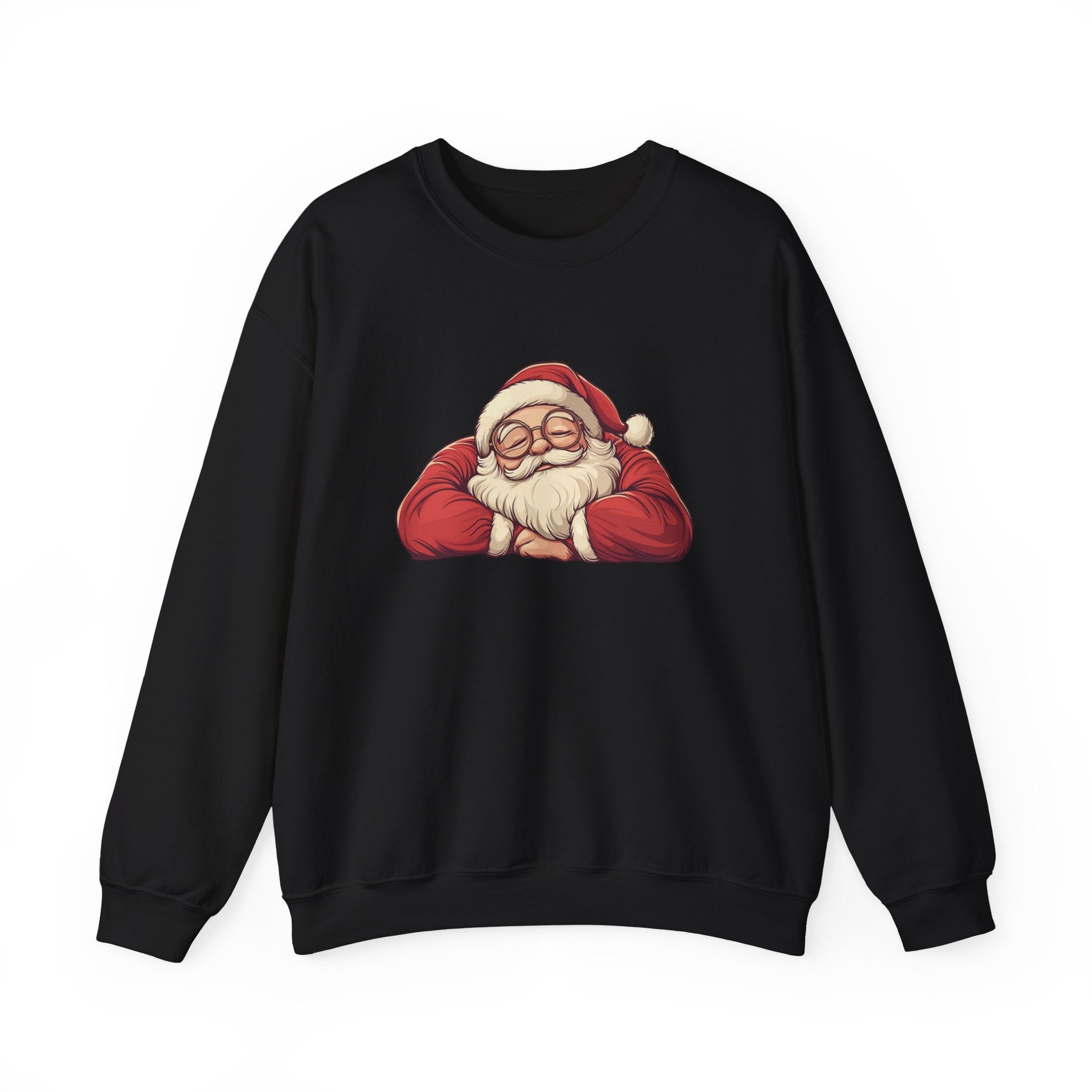 Retro Santa Sweatshirt, Vintage Santa Sweatshirt,Retro Christmas Santa by PopCultureByDesign36