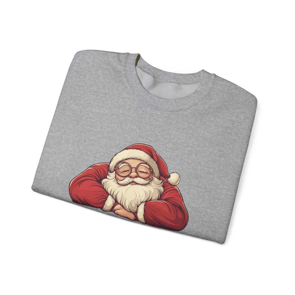 Retro Santa Sweatshirt, Vintage Santa Sweatshirt,Retro Christmas Santa by PopCultureByDesign36