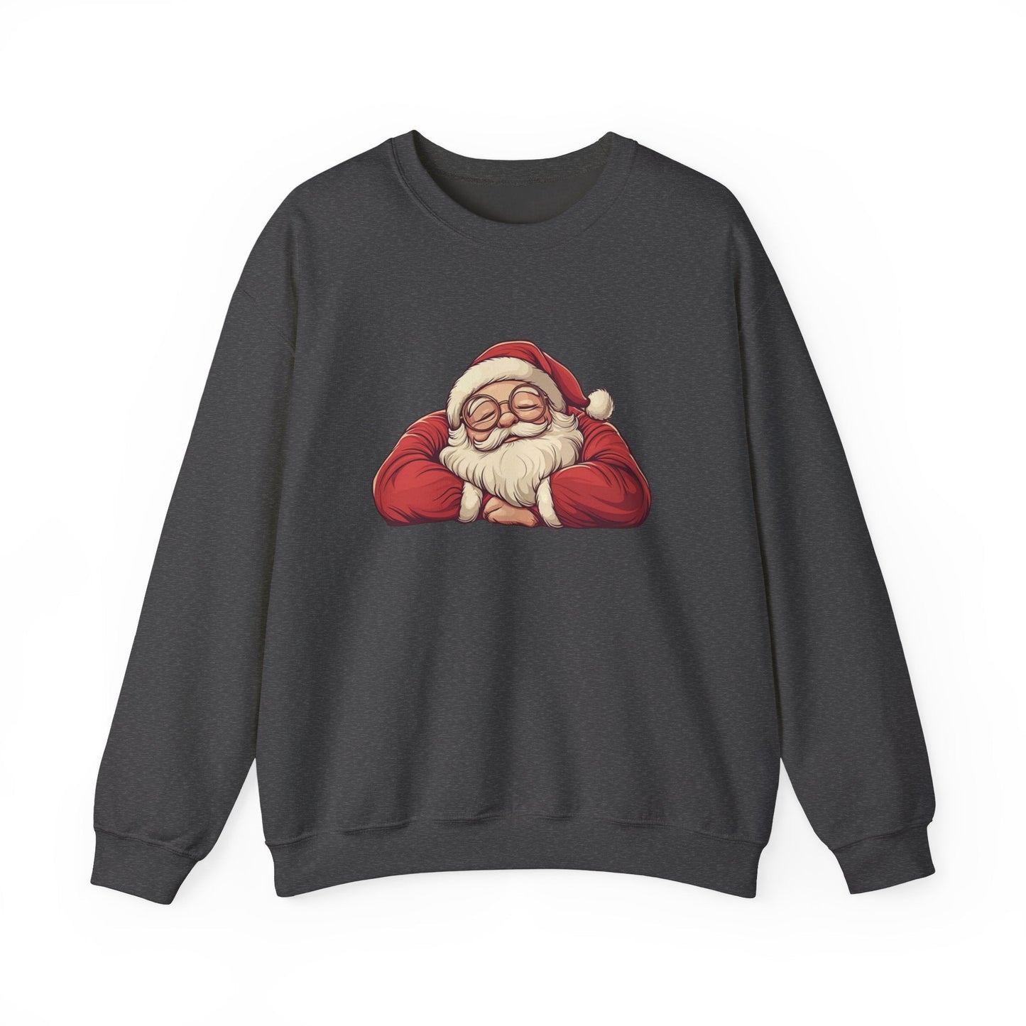Retro Santa Sweatshirt, Vintage Santa Sweatshirt,Retro Christmas Santa - Popbydesign