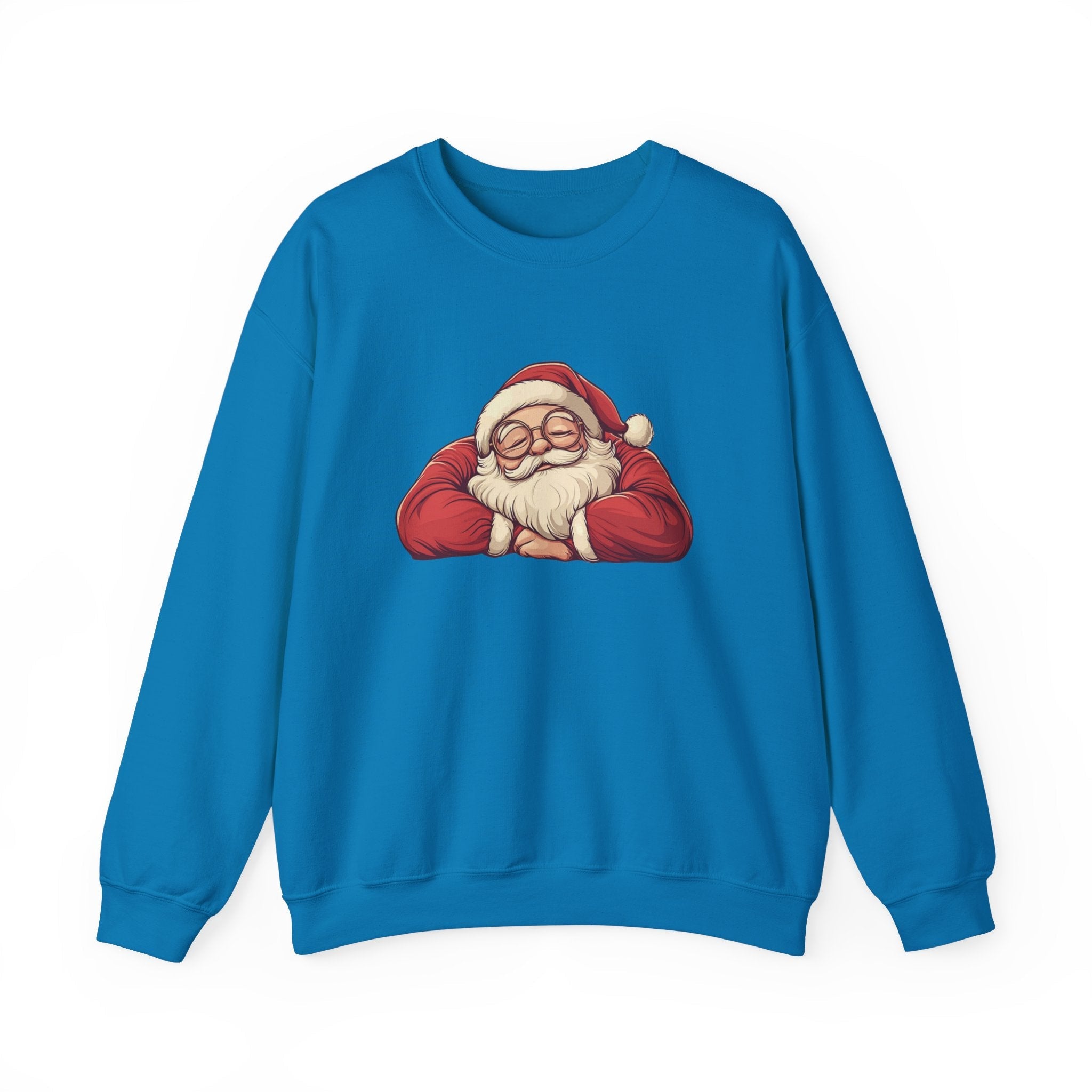 Retro Santa Sweatshirt, Vintage Santa Sweatshirt,Retro Christmas Santa by PopCultureByDesign36