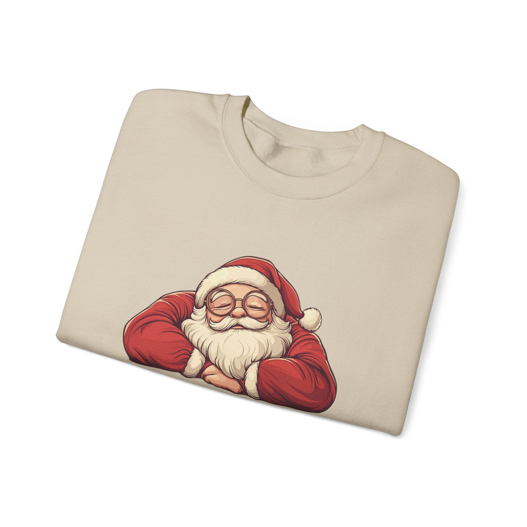 Retro Santa Sweatshirt, Vintage Santa Sweatshirt,Retro Christmas Santa by PopCultureByDesign36