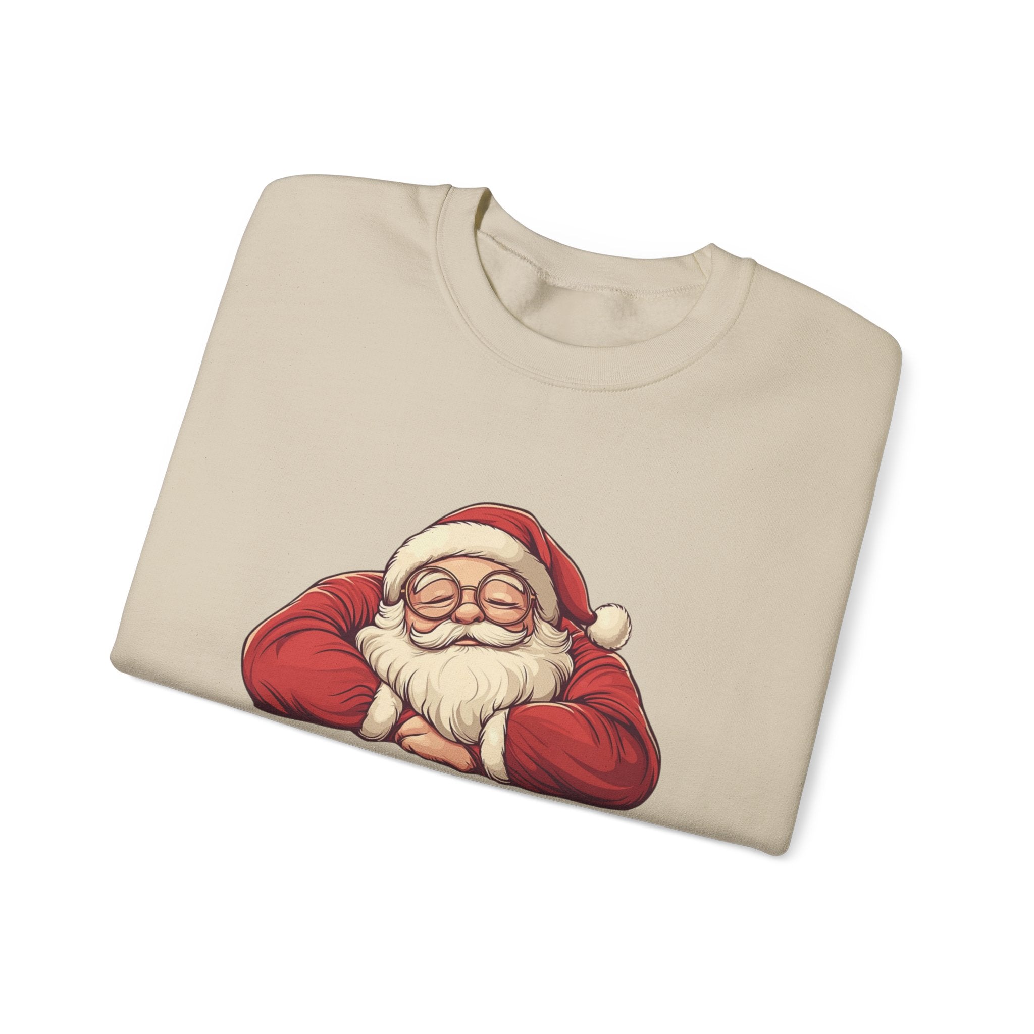 Retro Santa Sweatshirt, Vintage Santa Sweatshirt,Retro Christmas Santa by PopCultureByDesign36