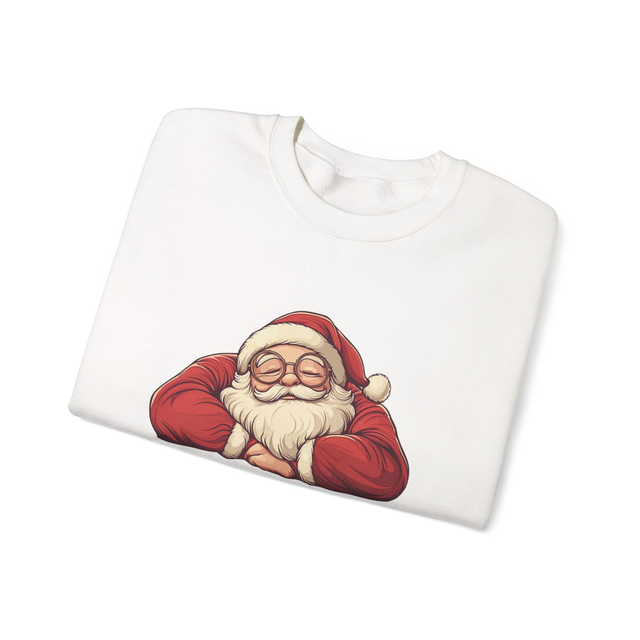 Retro Santa Sweatshirt, Vintage Santa Sweatshirt,Retro Christmas Santa by PopCultureByDesign36
