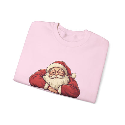 Retro Santa Sweatshirt, Vintage Santa Sweatshirt,Retro Christmas Santa - Popbydesign