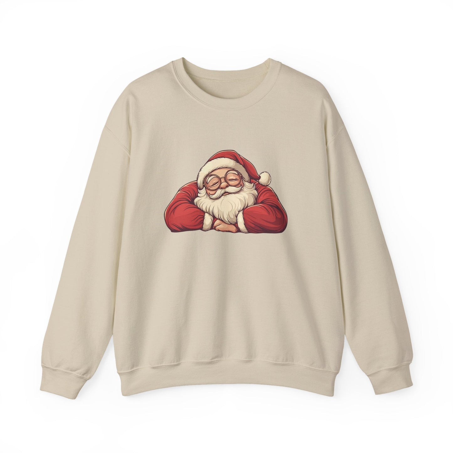 Retro Santa Sweatshirt, Vintage Santa Sweatshirt,Retro Christmas Santa - Popbydesign