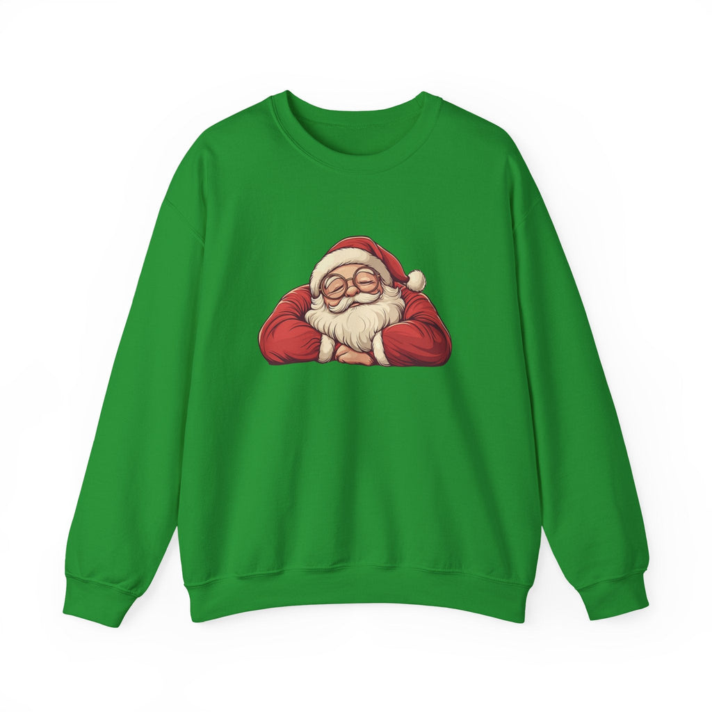 Retro Santa Sweatshirt, Vintage Santa Sweatshirt,Retro Christmas Santa by PopCultureByDesign36