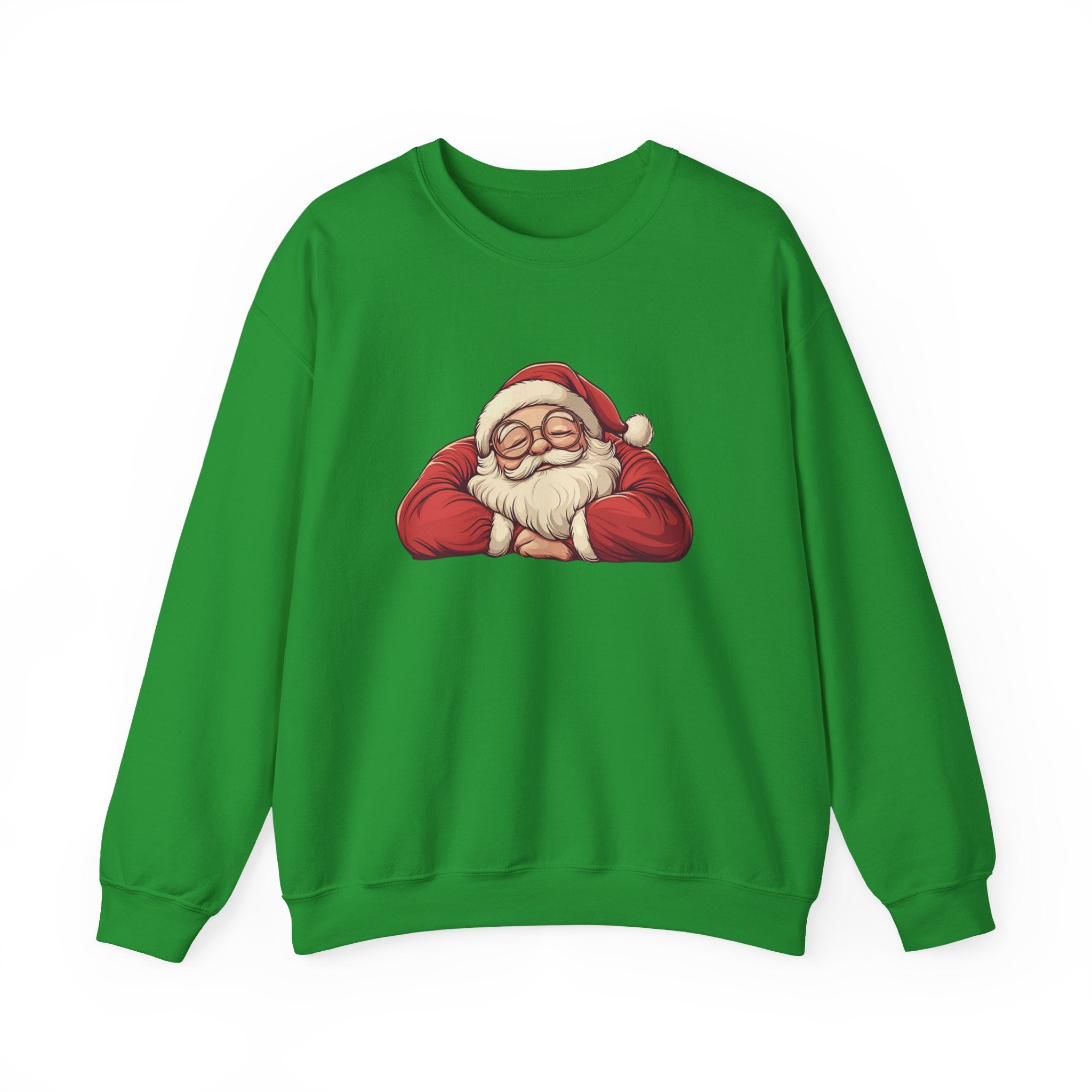 Retro Santa Sweatshirt, Vintage Santa Sweatshirt,Retro Christmas Santa by PopCultureByDesign36