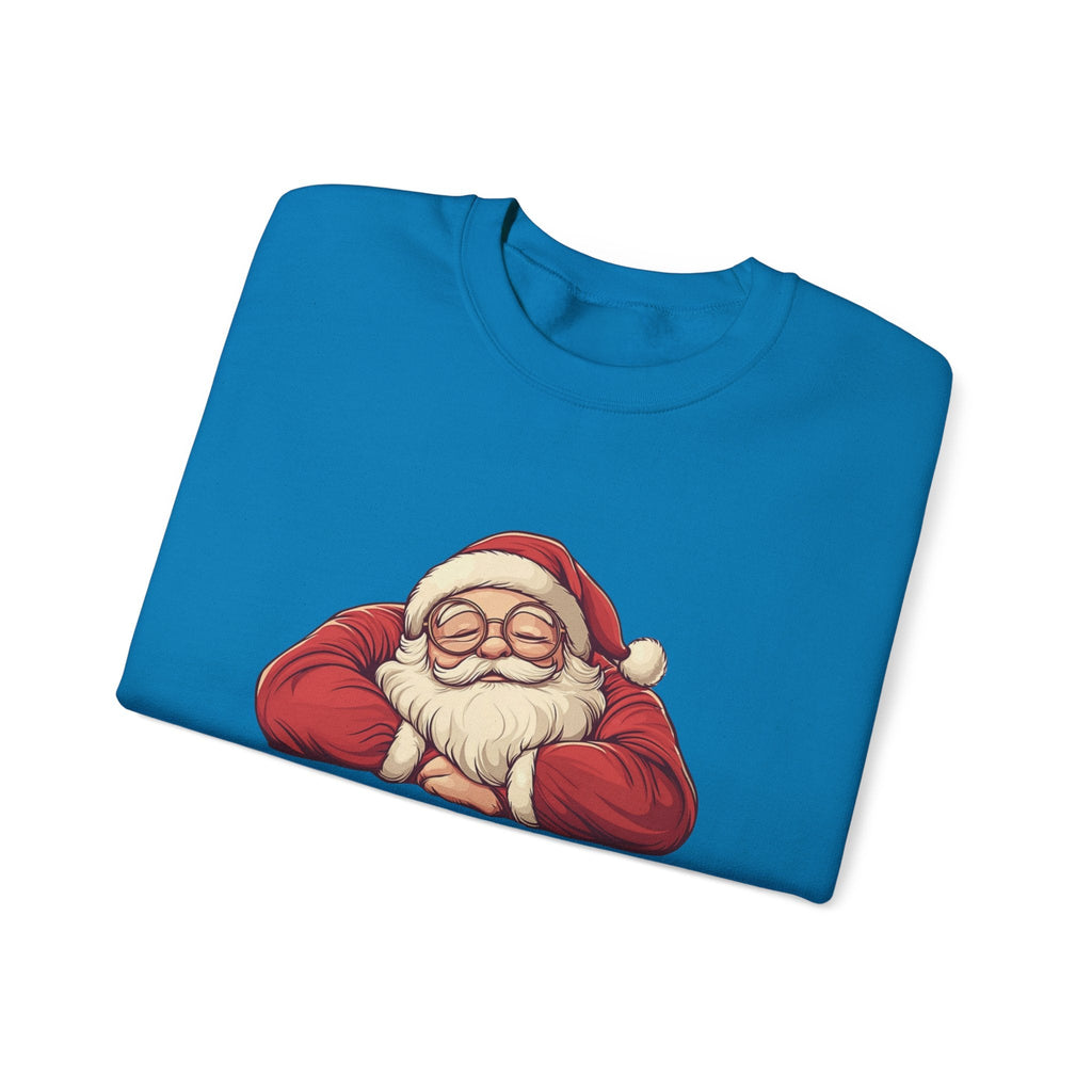 Retro Santa Sweatshirt, Vintage Santa Sweatshirt,Retro Christmas Santa by PopCultureByDesign36