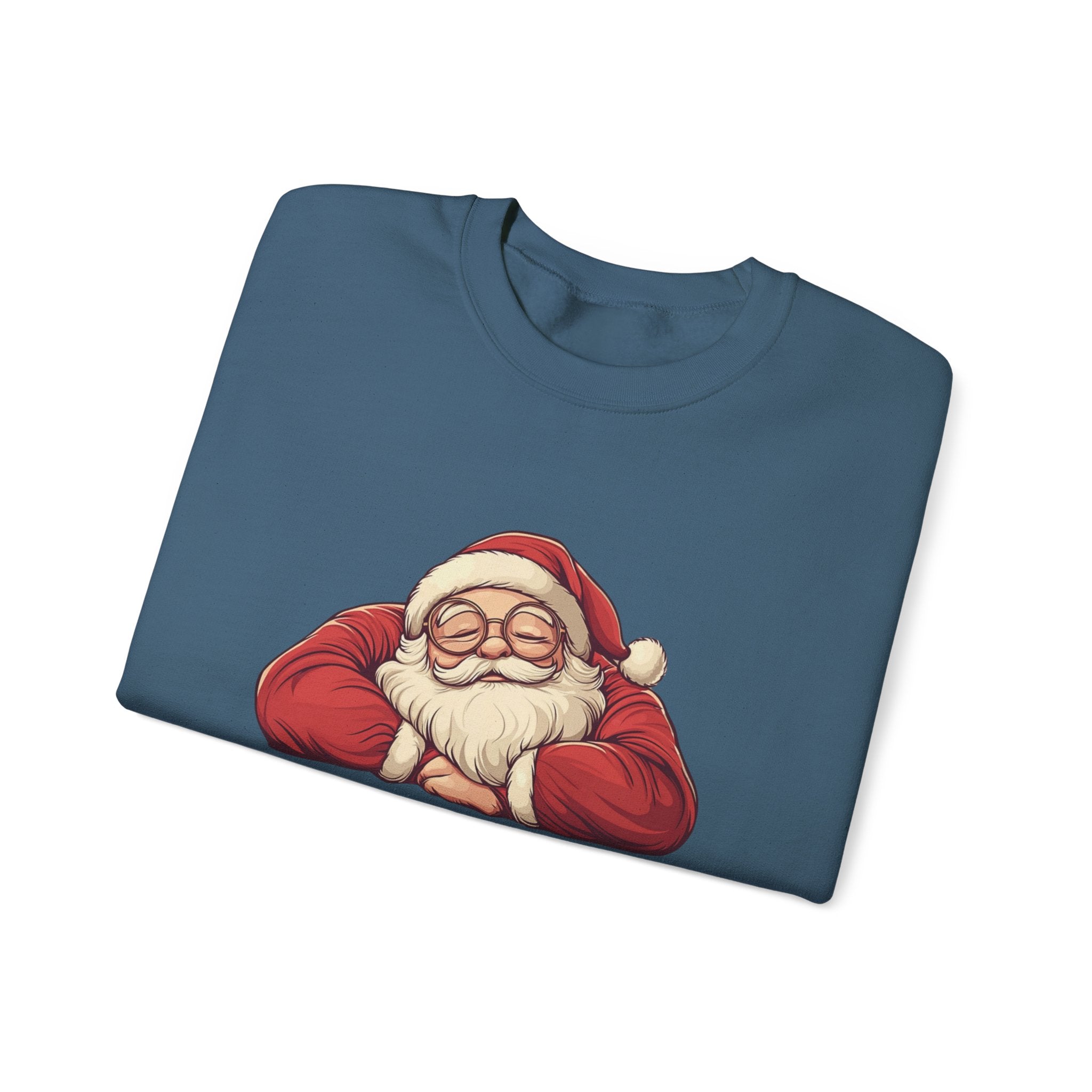 Retro Santa Sweatshirt, Vintage Santa Sweatshirt,Retro Christmas Santa by PopCultureByDesign36