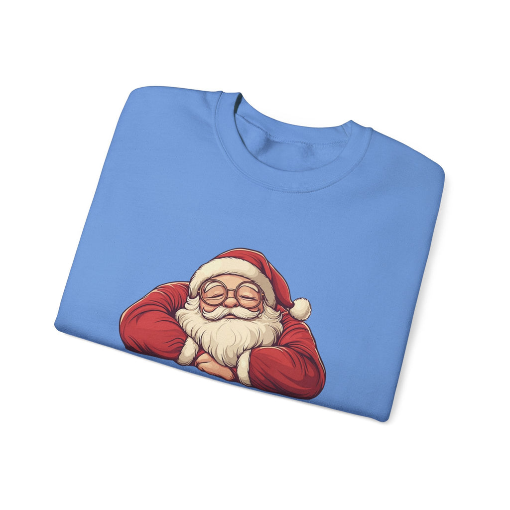 Retro Santa Sweatshirt, Vintage Santa Sweatshirt,Retro Christmas Santa by PopCultureByDesign36