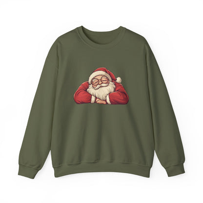 Retro Santa Sweatshirt, Vintage Santa Sweatshirt,Retro Christmas Santa - Popbydesign