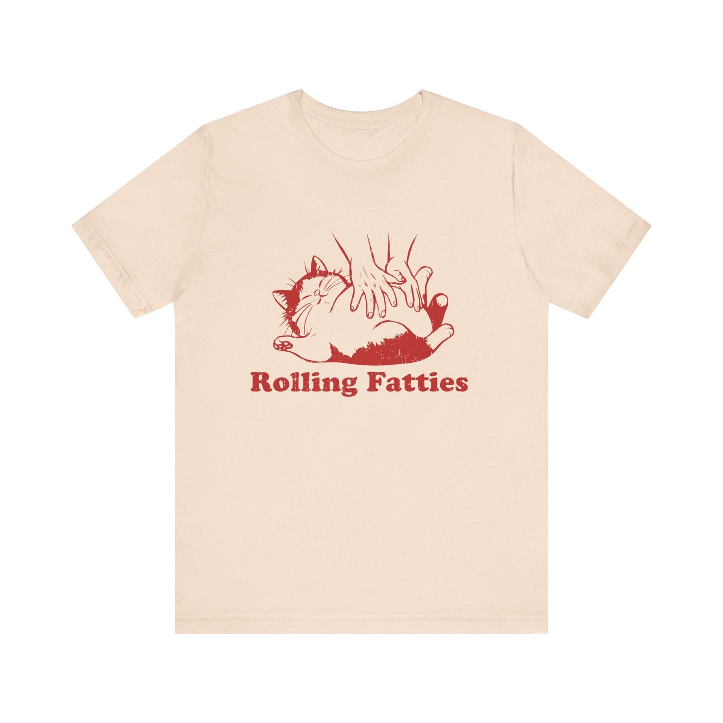 Rolling Fatties Cat TShirt, Funny Cat Shirt, Cat Lovers Gift - Popbydesign