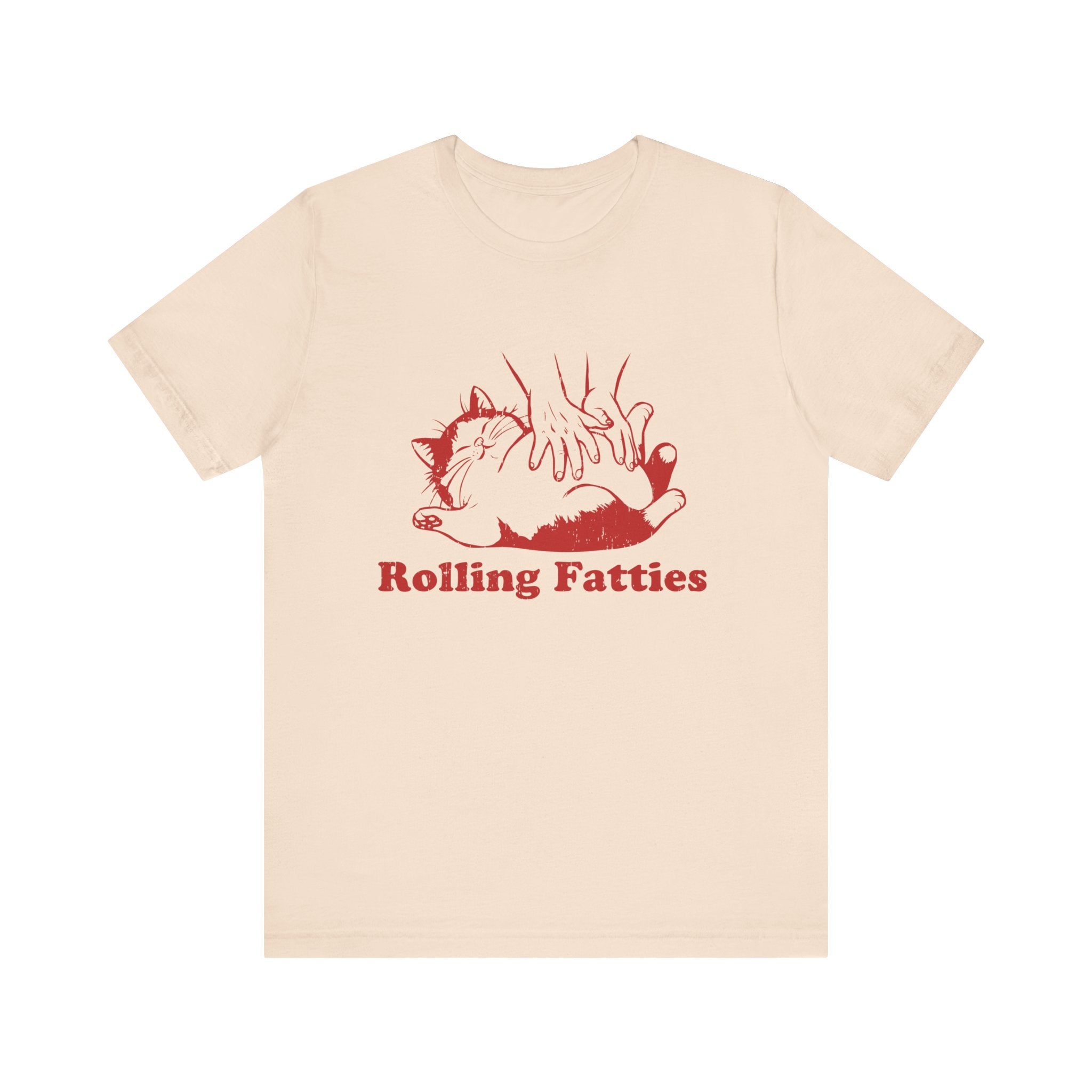 Rolling Fatties Cat TShirt, Funny Cat Shirt, Cat Lovers Gift by PopCultureByDesign36