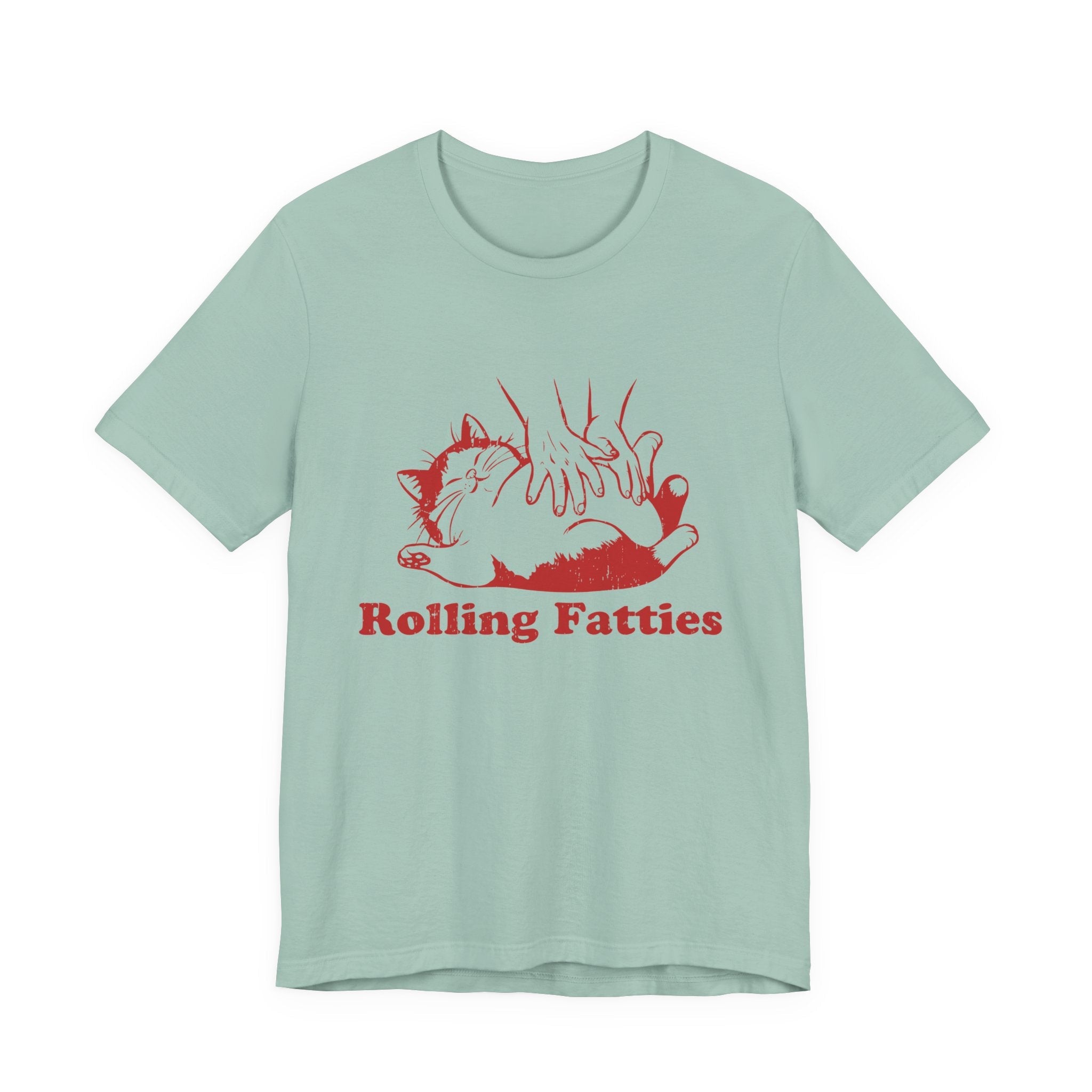 Rolling Fatties Cat TShirt, Funny Cat Shirt, Cat Lovers Gift by PopCultureByDesign36