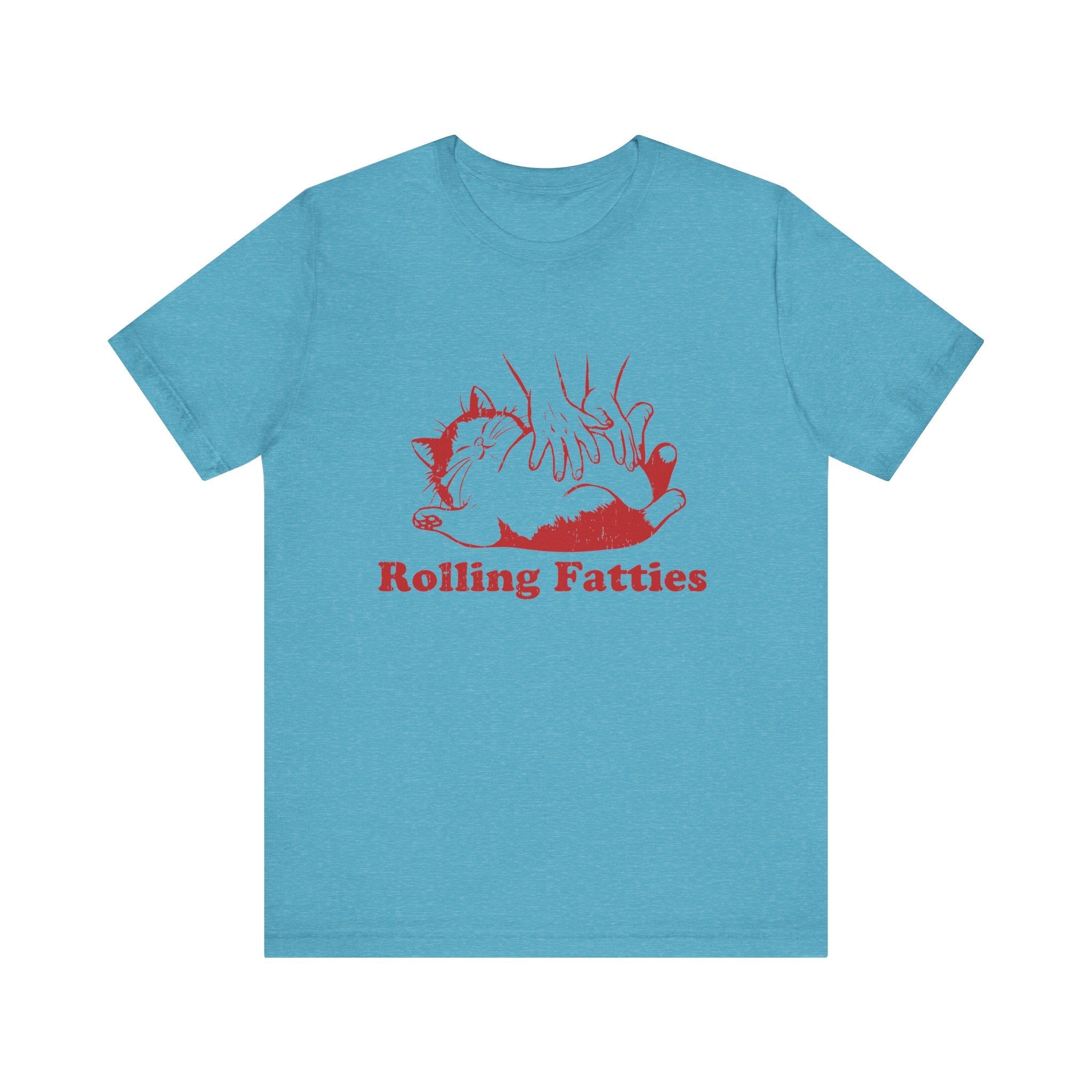 Rolling Fatties Cat TShirt, Funny Cat Shirt, Cat Lovers Gift by PopCultureByDesign36