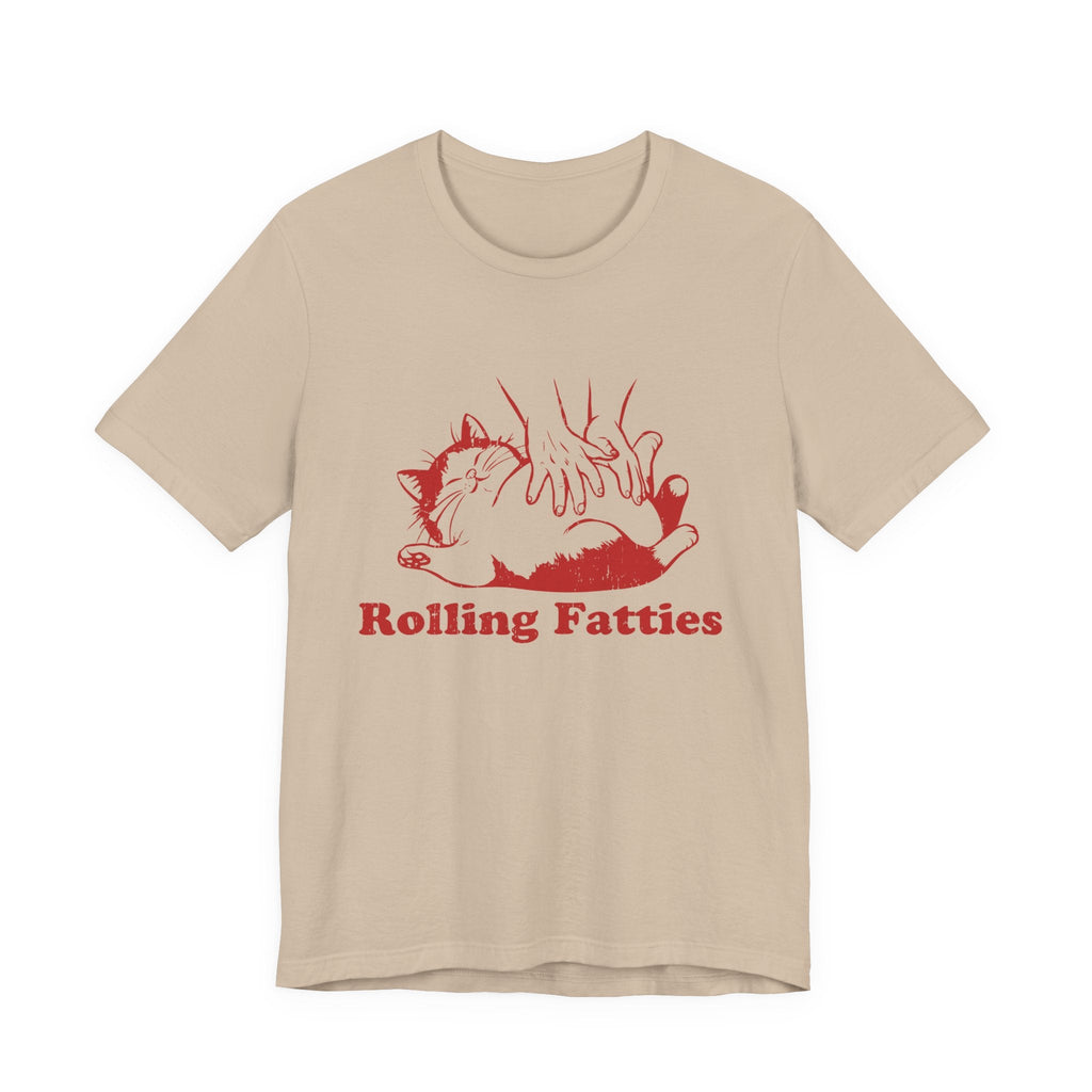Rolling Fatties Cat TShirt, Funny Cat Shirt, Cat Lovers Gift by PopCultureByDesign36