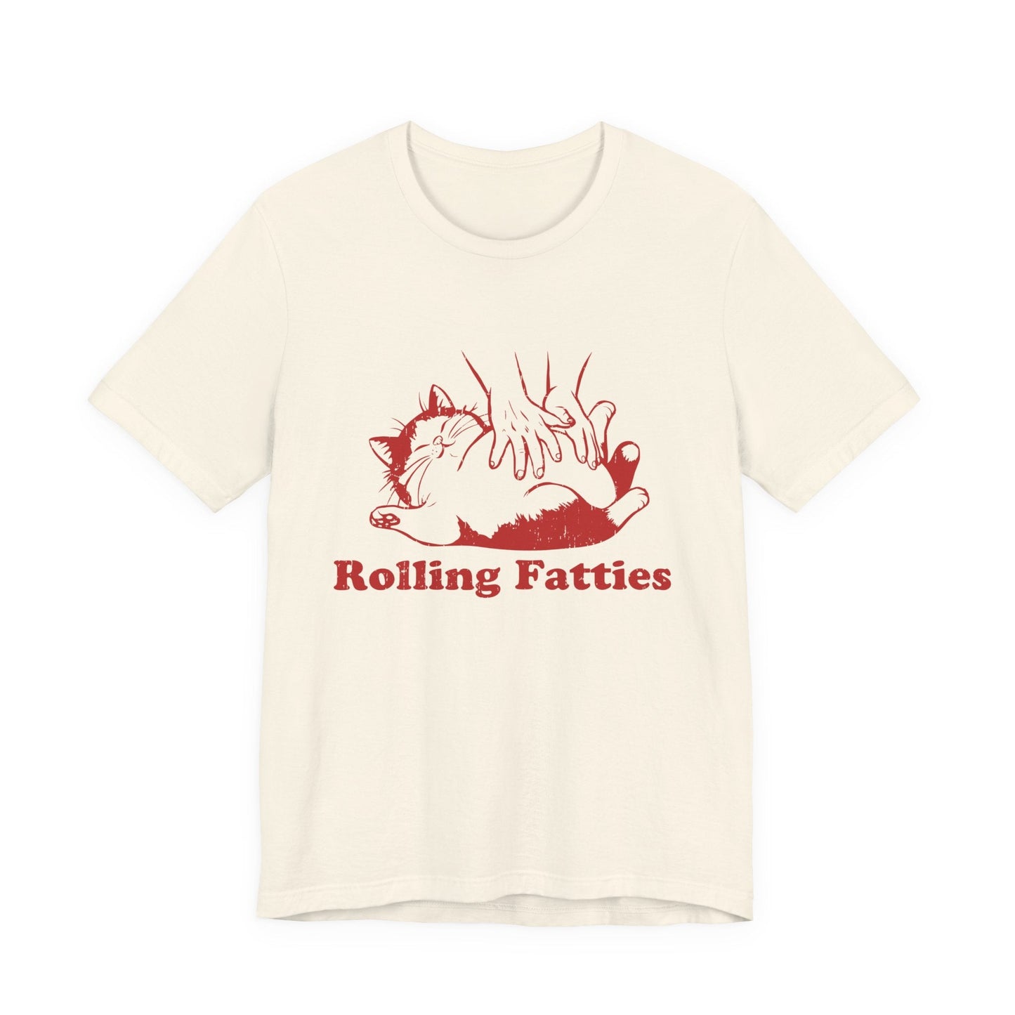 Rolling Fatties Cat TShirt, Funny Cat Shirt, Cat Lovers Gift - Popbydesign
