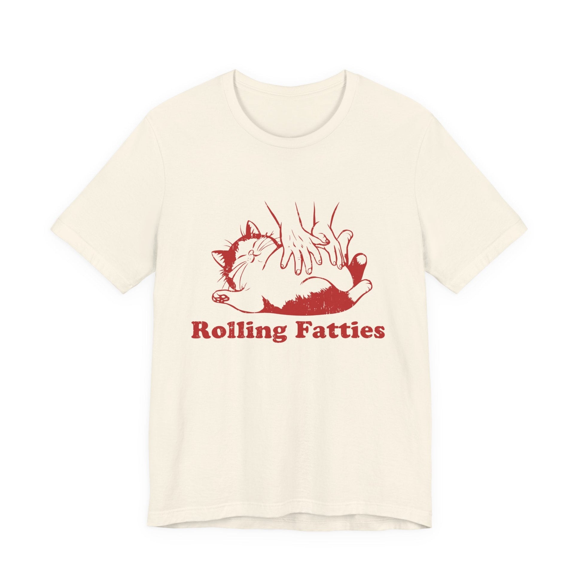 Rolling Fatties Cat TShirt, Funny Cat Shirt, Cat Lovers Gift - Popbydesign