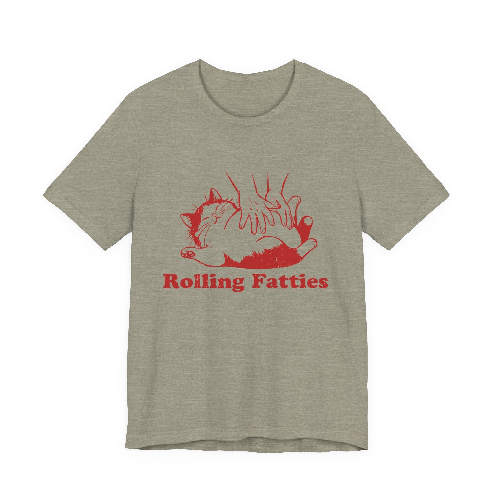 Rolling Fatties Cat TShirt, Funny Cat Shirt, Cat Lovers Gift by PopCultureByDesign36