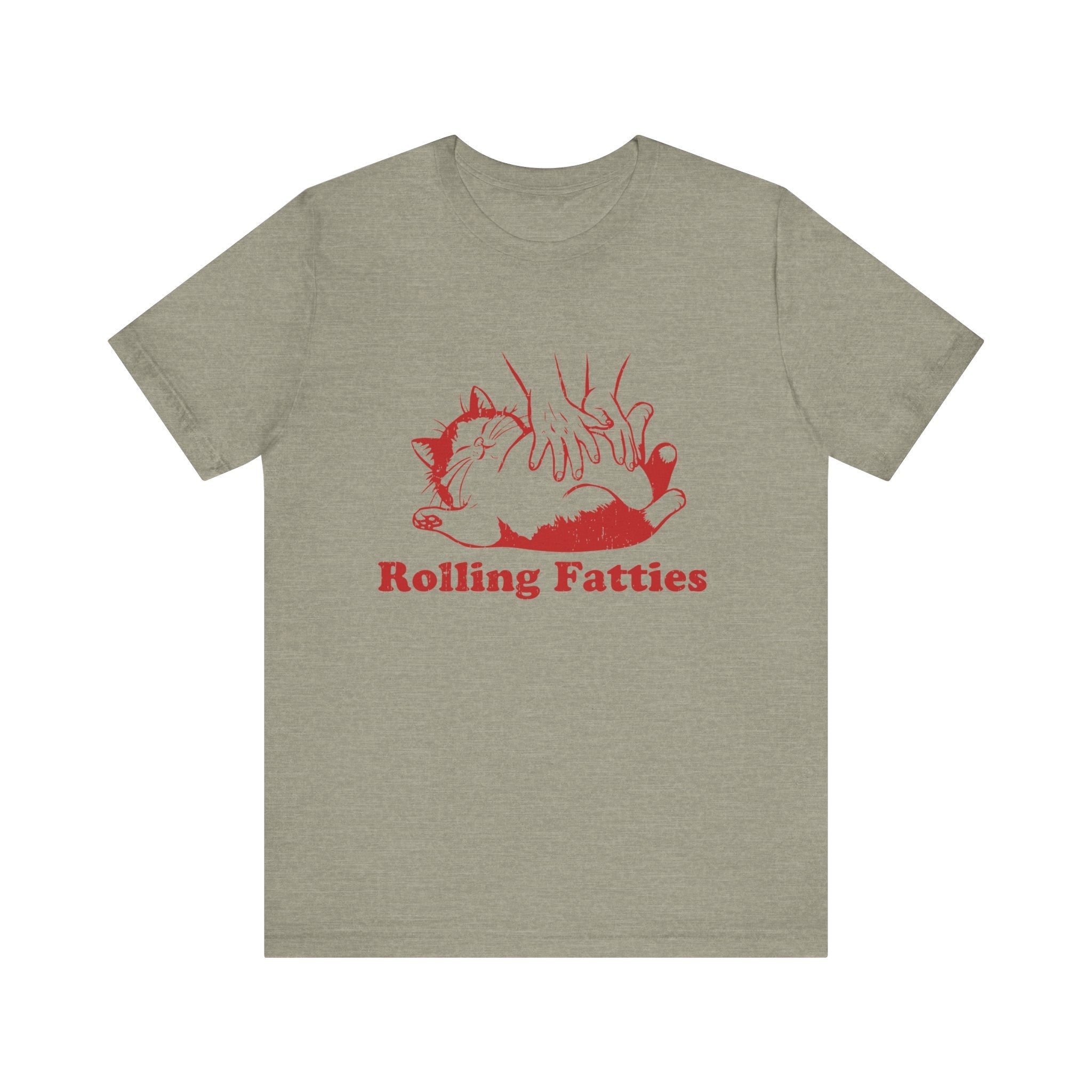 Rolling Fatties Cat TShirt, Funny Cat Shirt, Cat Lovers Gift by PopCultureByDesign36