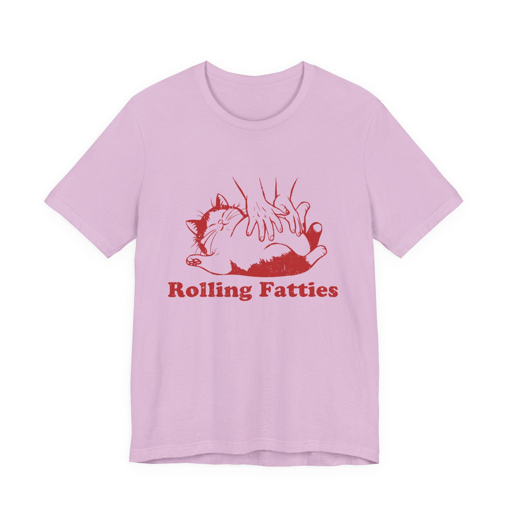 Rolling Fatties Cat TShirt, Funny Cat Shirt, Cat Lovers Gift by PopCultureByDesign36