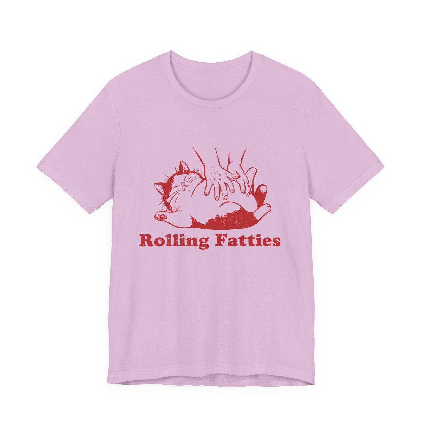 Rolling Fatties Cat TShirt, Funny Cat Shirt, Cat Lovers Gift - Popbydesign