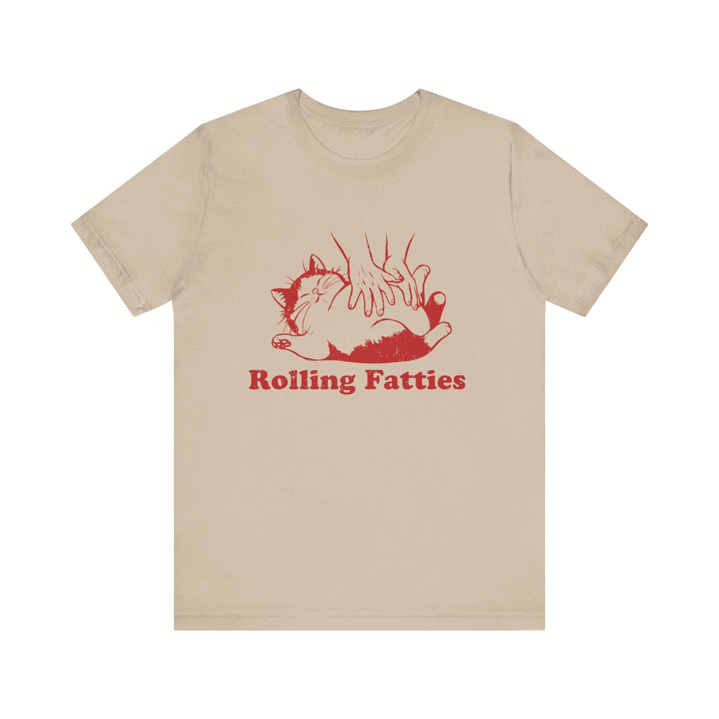 Rolling Fatties Cat TShirt, Funny Cat Shirt, Cat Lovers Gift by PopCultureByDesign36