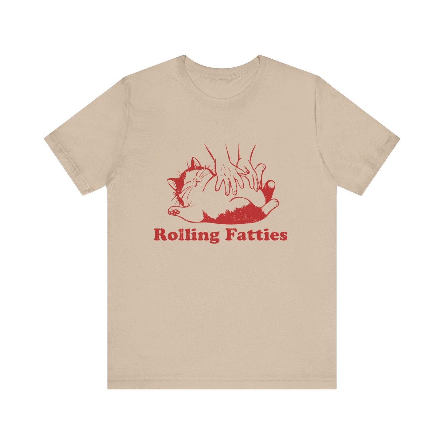 Rolling Fatties Cat TShirt, Funny Cat Shirt, Cat Lovers Gift - Popbydesign