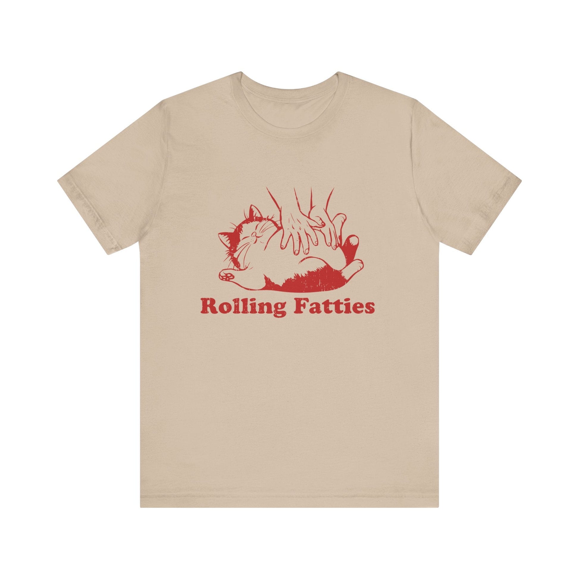 Rolling Fatties Cat TShirt, Funny Cat Shirt, Cat Lovers Gift - Popbydesign