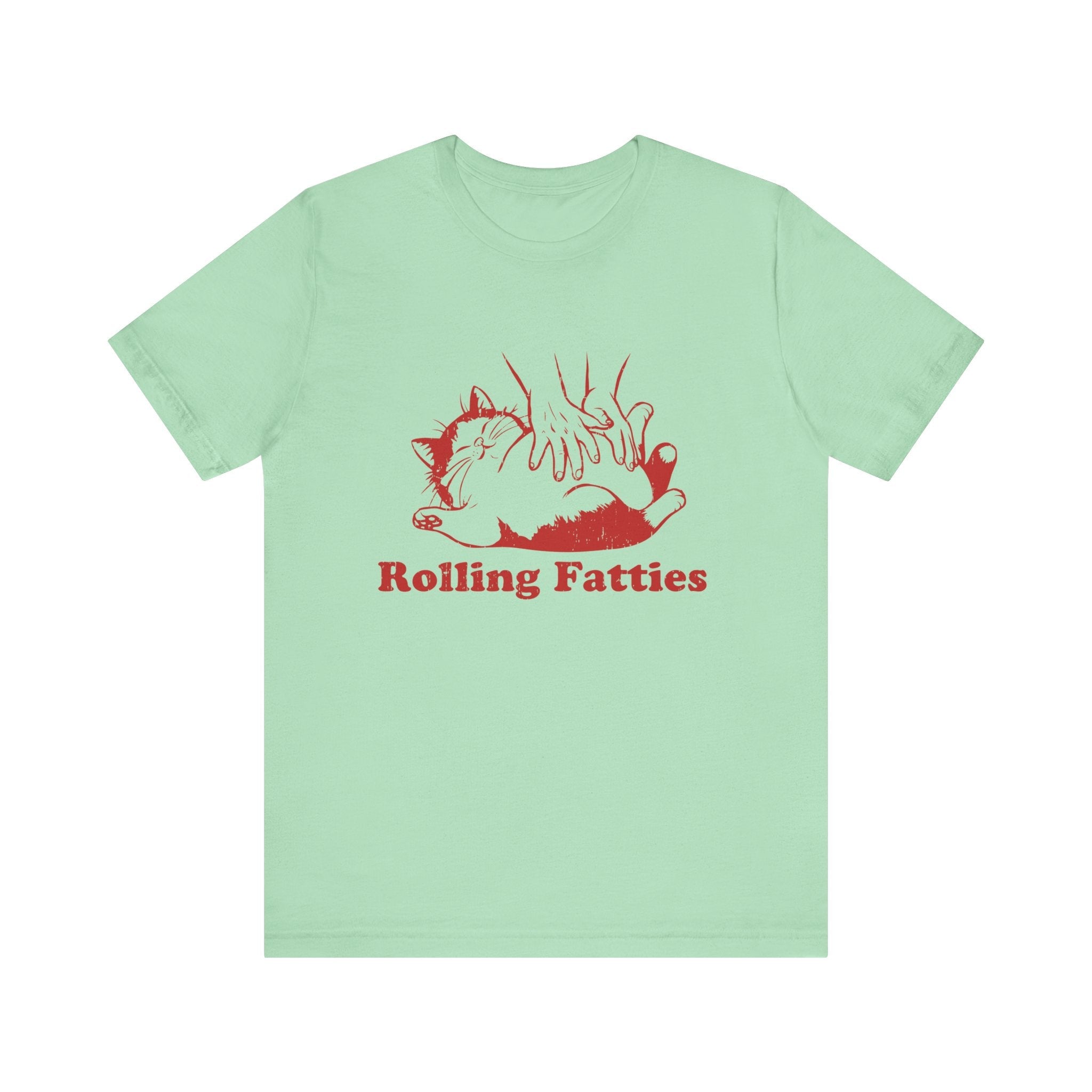 Rolling Fatties Cat TShirt, Funny Cat Shirt, Cat Lovers Gift by PopCultureByDesign36