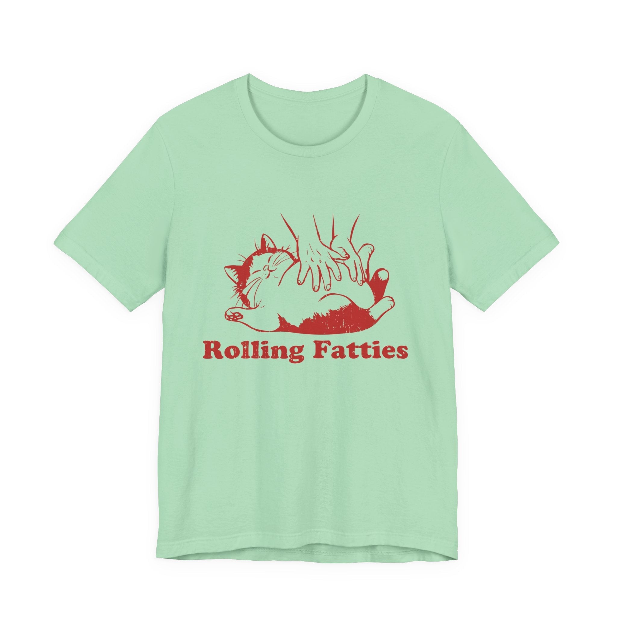 Rolling Fatties Cat TShirt, Funny Cat Shirt, Cat Lovers Gift by PopCultureByDesign36