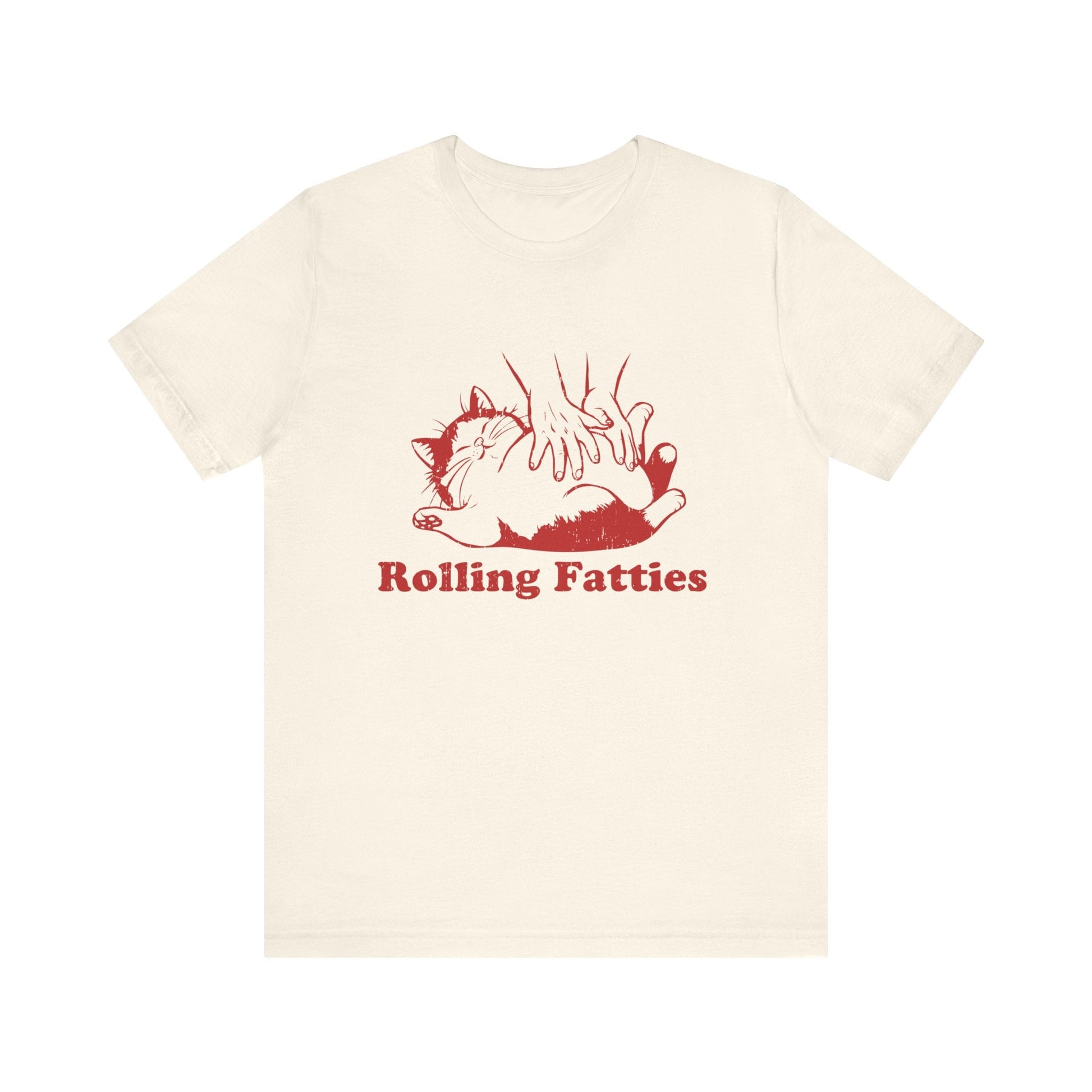 Rolling Fatties Cat TShirt, Funny Cat Shirt, Cat Lovers Gift - Popbydesign