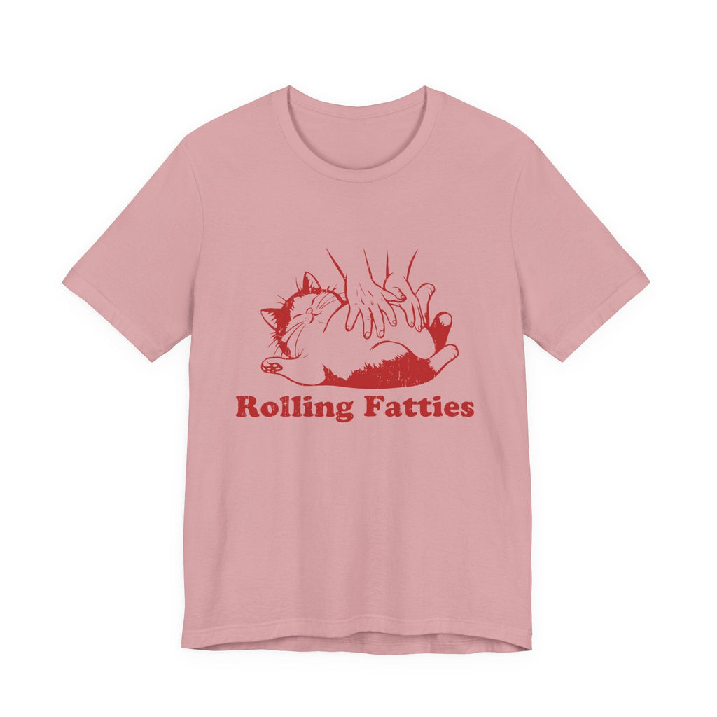 Rolling Fatties Cat TShirt, Funny Cat Shirt, Cat Lovers Gift by PopCultureByDesign36