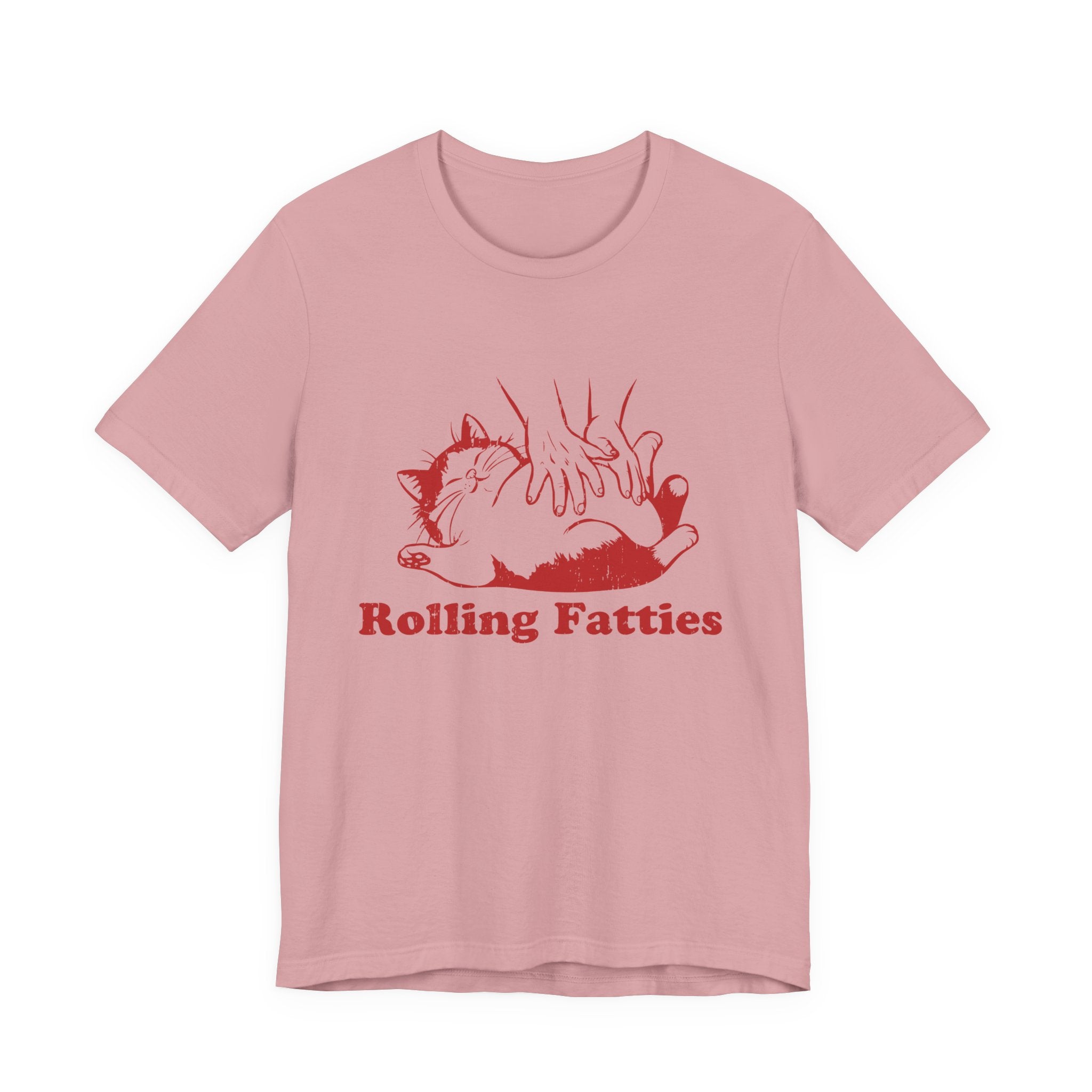 Rolling Fatties Cat TShirt, Funny Cat Shirt, Cat Lovers Gift by PopCultureByDesign36