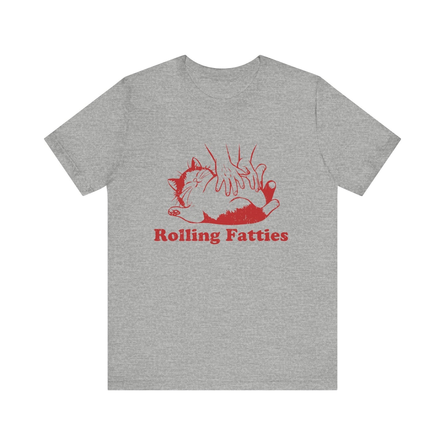 Rolling Fatties Cat TShirt, Funny Cat Shirt, Cat Lovers Gift - Popbydesign