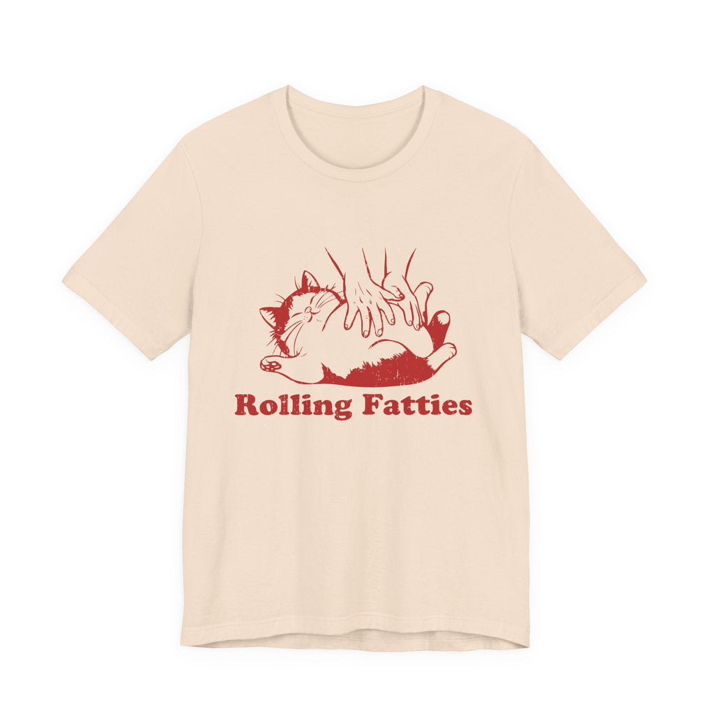 Rolling Fatties Cat TShirt, Funny Cat Shirt, Cat Lovers Gift by PopCultureByDesign36