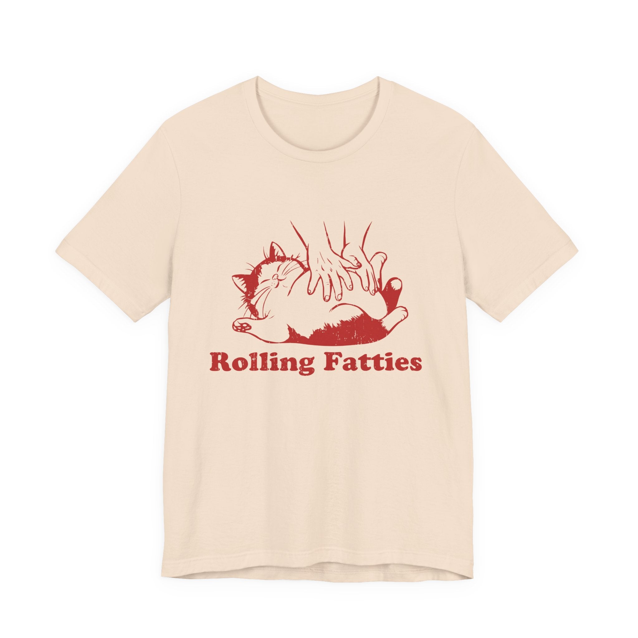 Rolling Fatties Cat TShirt, Funny Cat Shirt, Cat Lovers Gift by PopCultureByDesign36