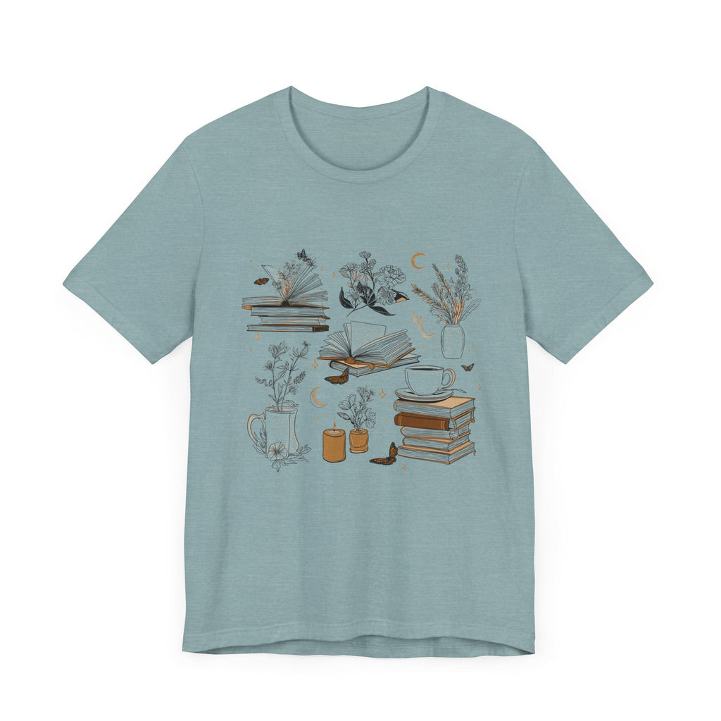 Romance Reader, Vintage Distressed Reading T-shirt, Book Lover Gift by PopCultureByDesign36