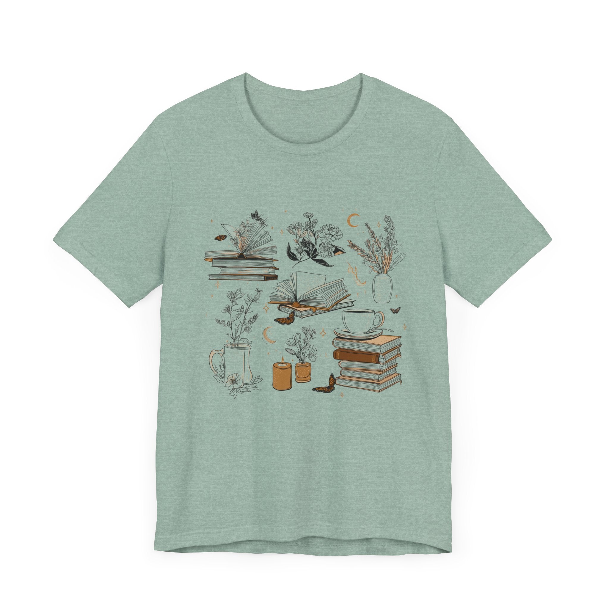 Romance Reader, Vintage Distressed Reading T-shirt, Book Lover Gift by PopCultureByDesign36