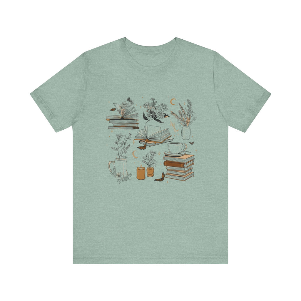 Romance Reader, Vintage Distressed Reading T-shirt, Book Lover Gift by PopCultureByDesign36