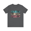 Salty Sandy Happy T-Shirt, Sandy Toes Salty Breeze Tee by PopCultureByDesign36