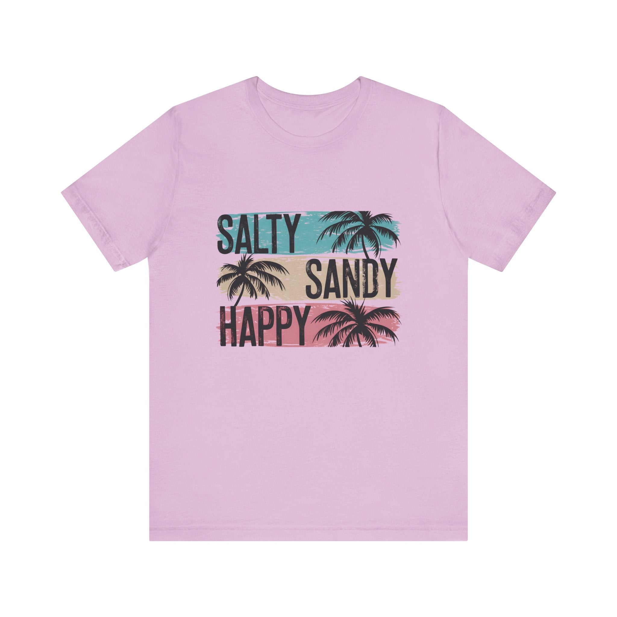 Salty Sandy Happy T-Shirt, Sandy Toes Salty Breeze Tee by PopCultureByDesign36