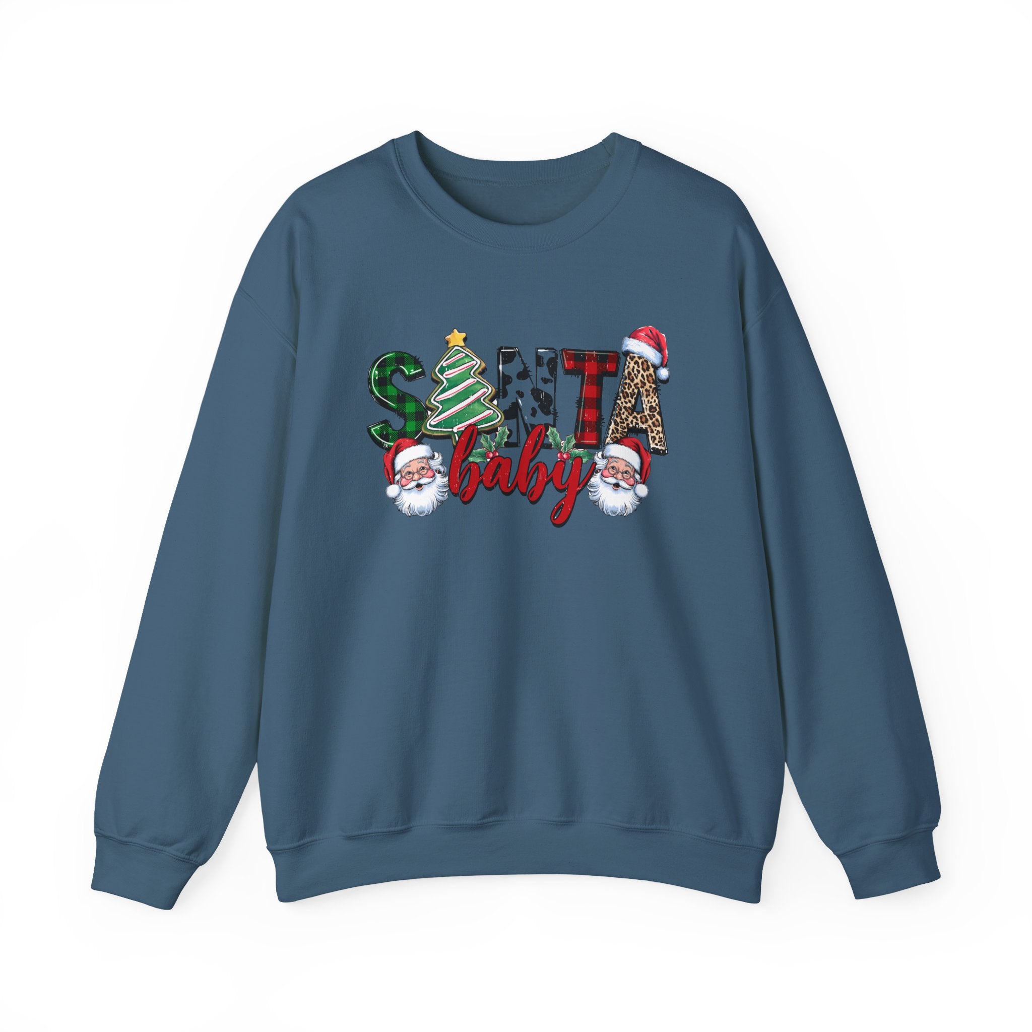 Santa Baby Sweatshirt, Retro Santa Sweatshirt, Cute Santa by PopCultureByDesign36