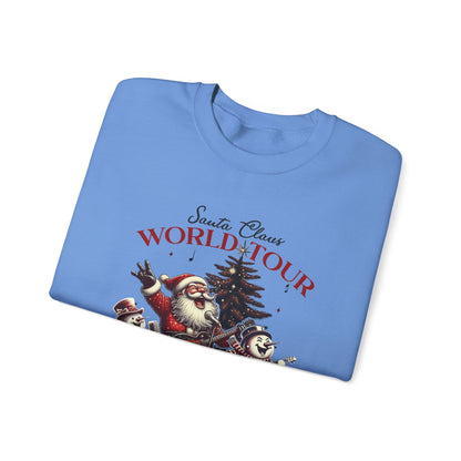 Santa Claus World Tour Christmas Shirt, Santa Claus Shirt - Popbydesign