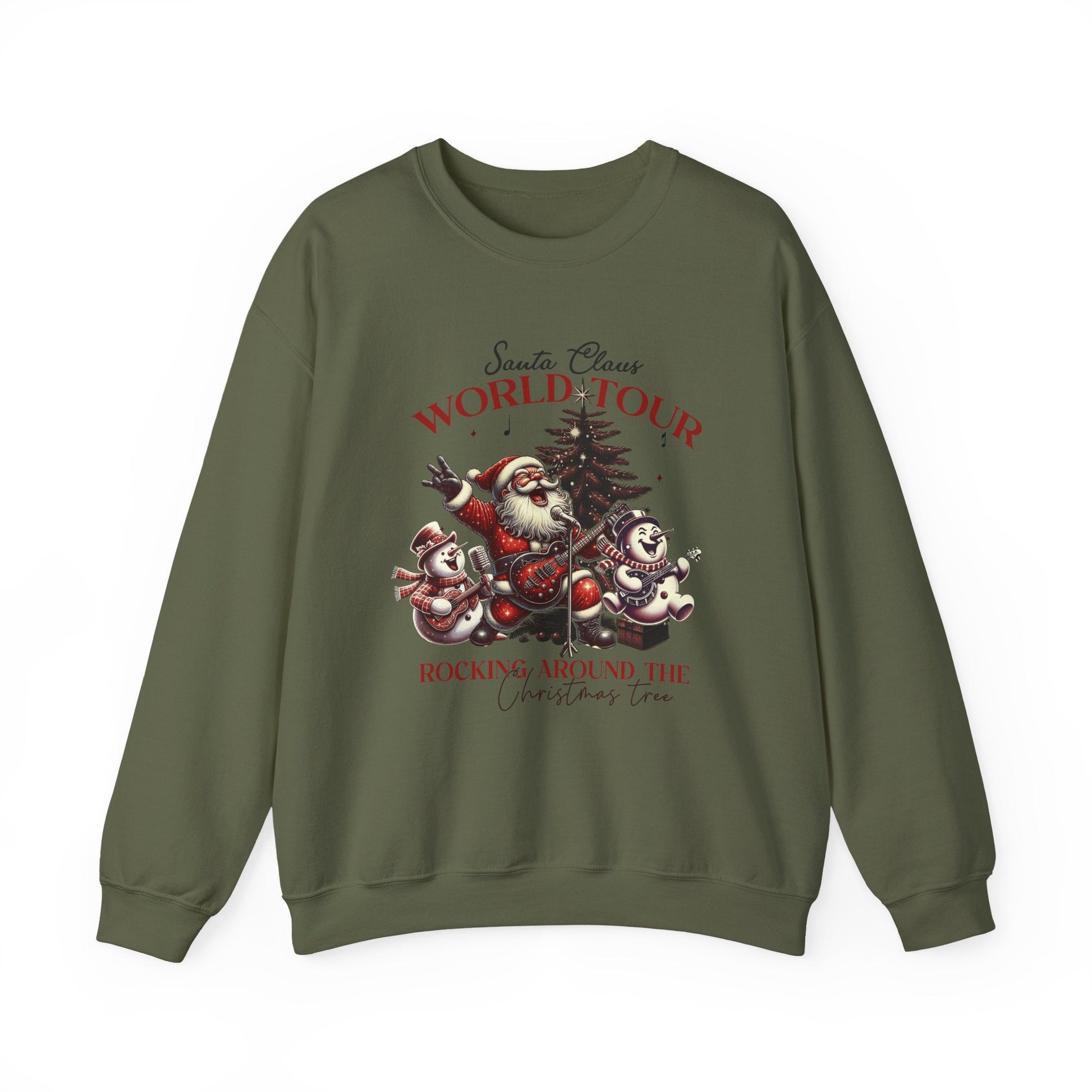 Santa Claus World Tour Christmas Shirt, Santa Claus Shirt - Popbydesign