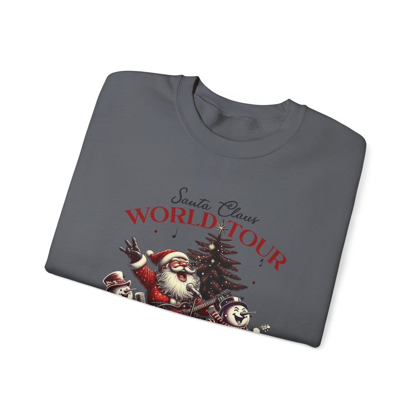 Santa Claus World Tour Christmas Shirt, Santa Claus Shirt - Popbydesign