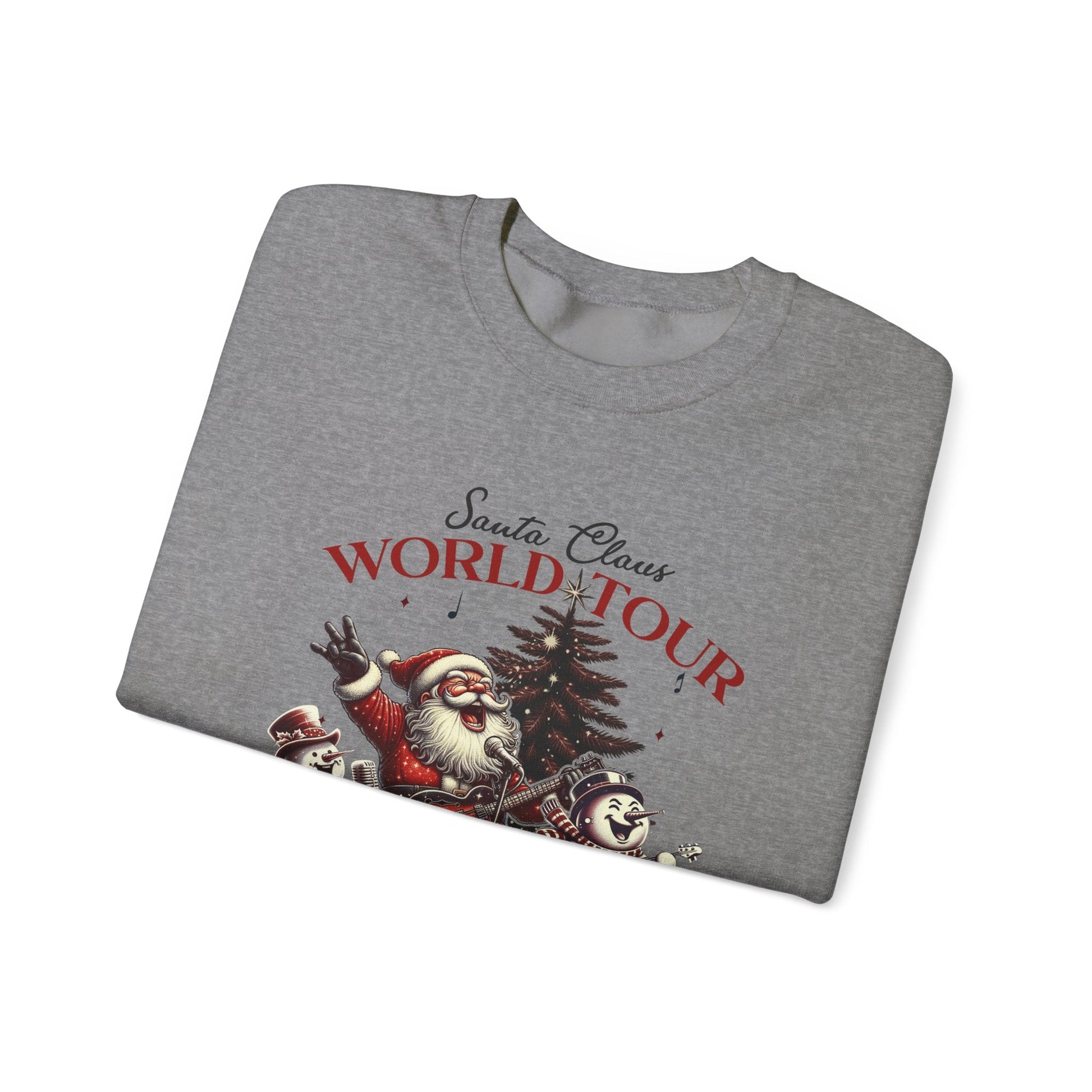 Santa Claus World Tour Christmas Shirt, Santa Claus Shirt - Popbydesign